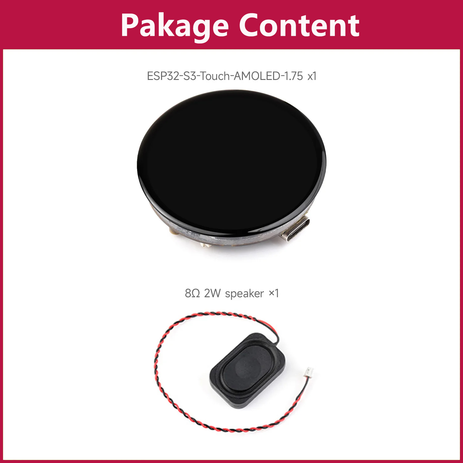 Waveshare Esp32 - Waveshare ESP32-S3 1,75 inch AMOLED rond