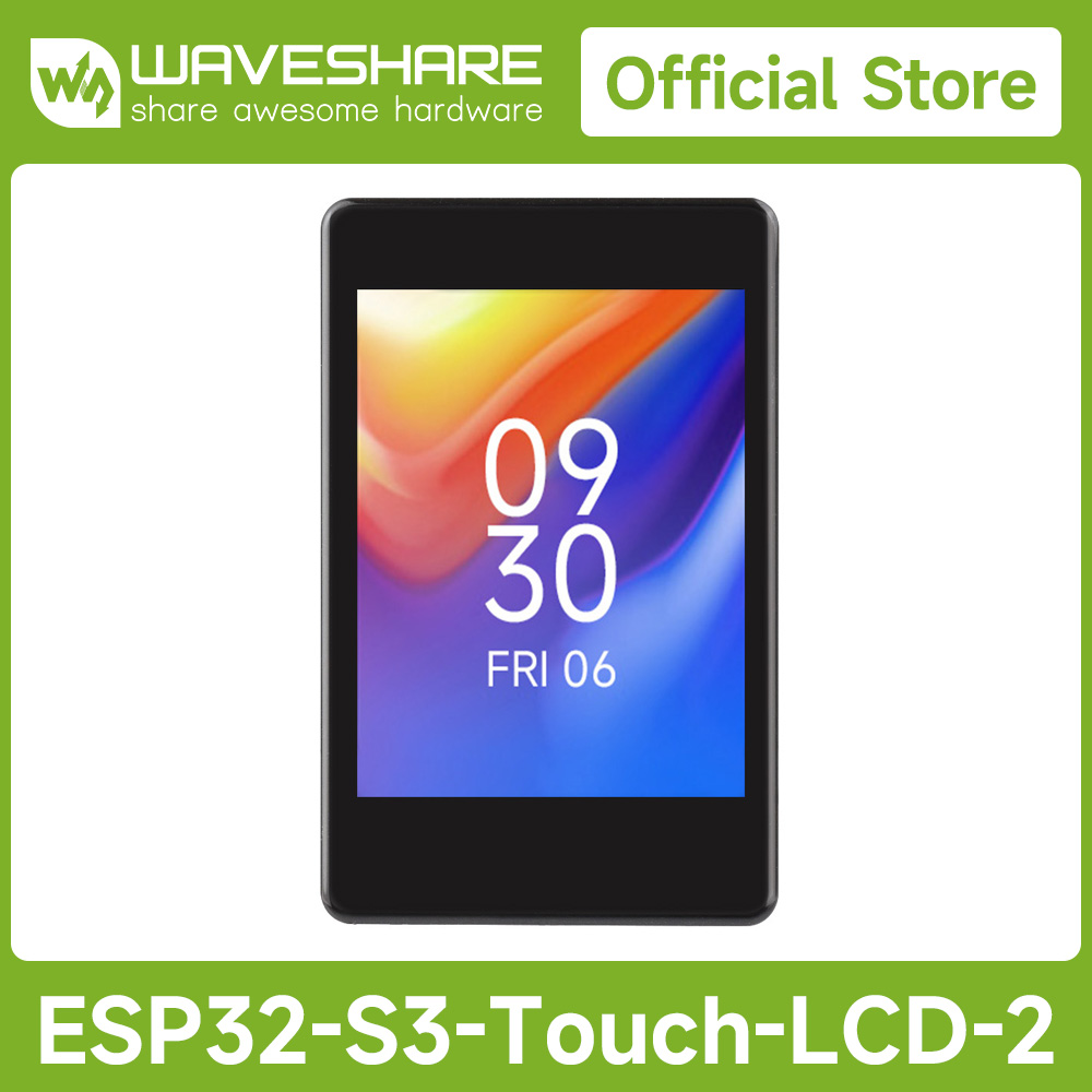 Doit Esp32 - Waveshare ESP32-S3 2 inch capacitief touchscreen-ontwikkelbord,