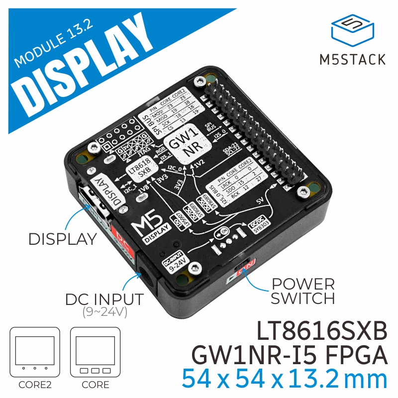 M5Stack - M5Stack officiële displaymodule 13.2