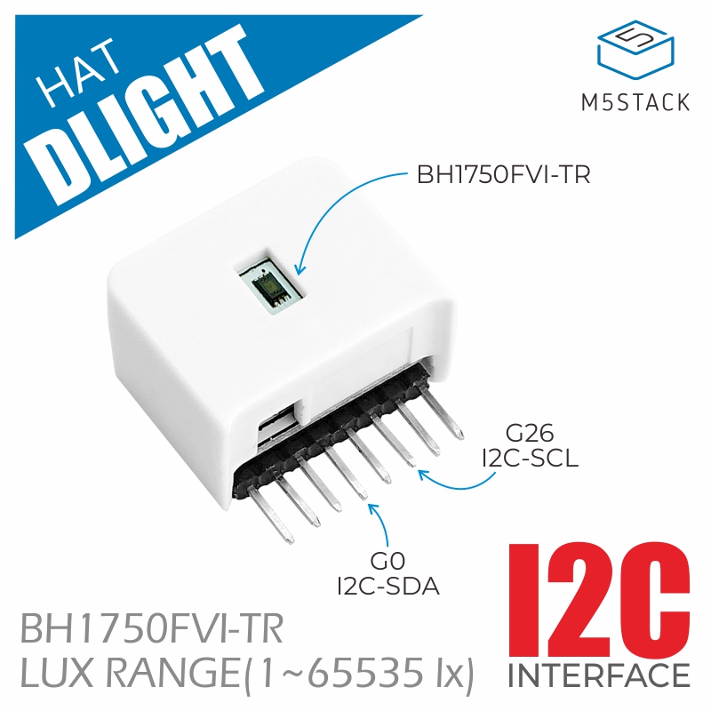 M5Stickc - M5StickC HOED - Omgevingslichtsensor