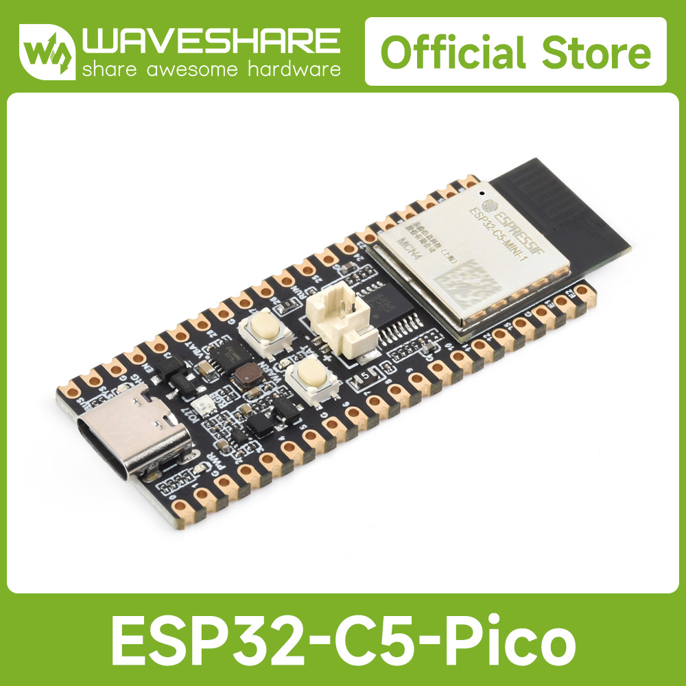 Waveshare Esp32 - Waveshare ESP32-C5 dual-band Wi-Fi 6 ontwikkelbord,