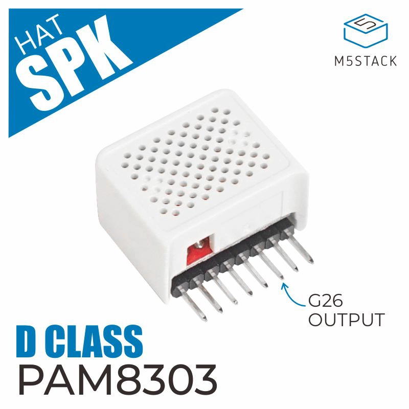 M5Stickc - M5Stack officiële M5StickC luidsprekerhoed (PAM8303)