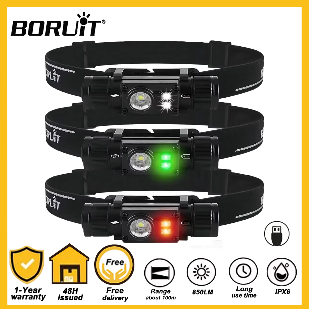 Lolin D32 - BORUiT HP500 LED-koplamp met 18650-batterij Type-C