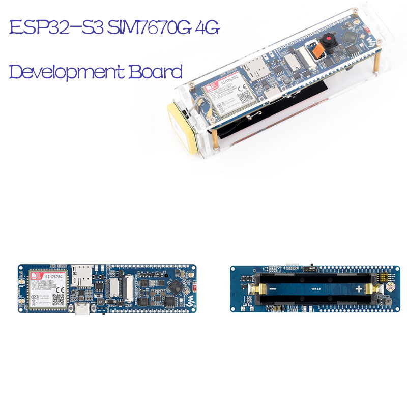Waveshare Esp32 - ESP32-S3 SIM7670G 4G ontwikkelbord LTE Cat-1