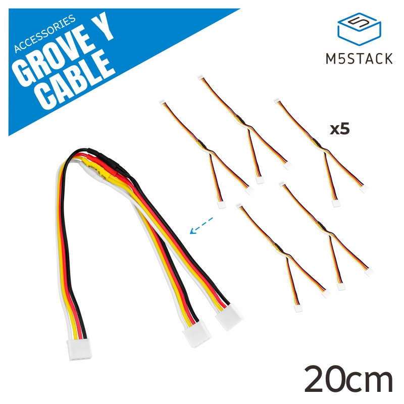 M5Stack Core2 - M5Stack Official Grove Y-kabel 20 cm