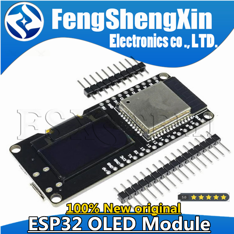 Wemos D1 - Esp32 ESP-WROOM-32 0.96 Inch Oled Display