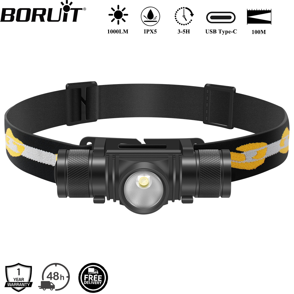 Lolin D32 - BORUiT D10 1000LM LED-koplamp Krachtige lichtgewicht