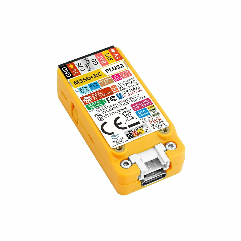 M5Stickc - M5Stack M5StickC PLUS2 ESP32-PICO Mini IoT-ontwikkelkit