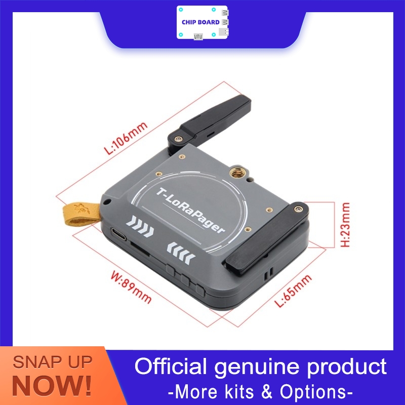 Lolin S3 - LILYGO T-LoRa Pager Handheld communicatieapparaat met