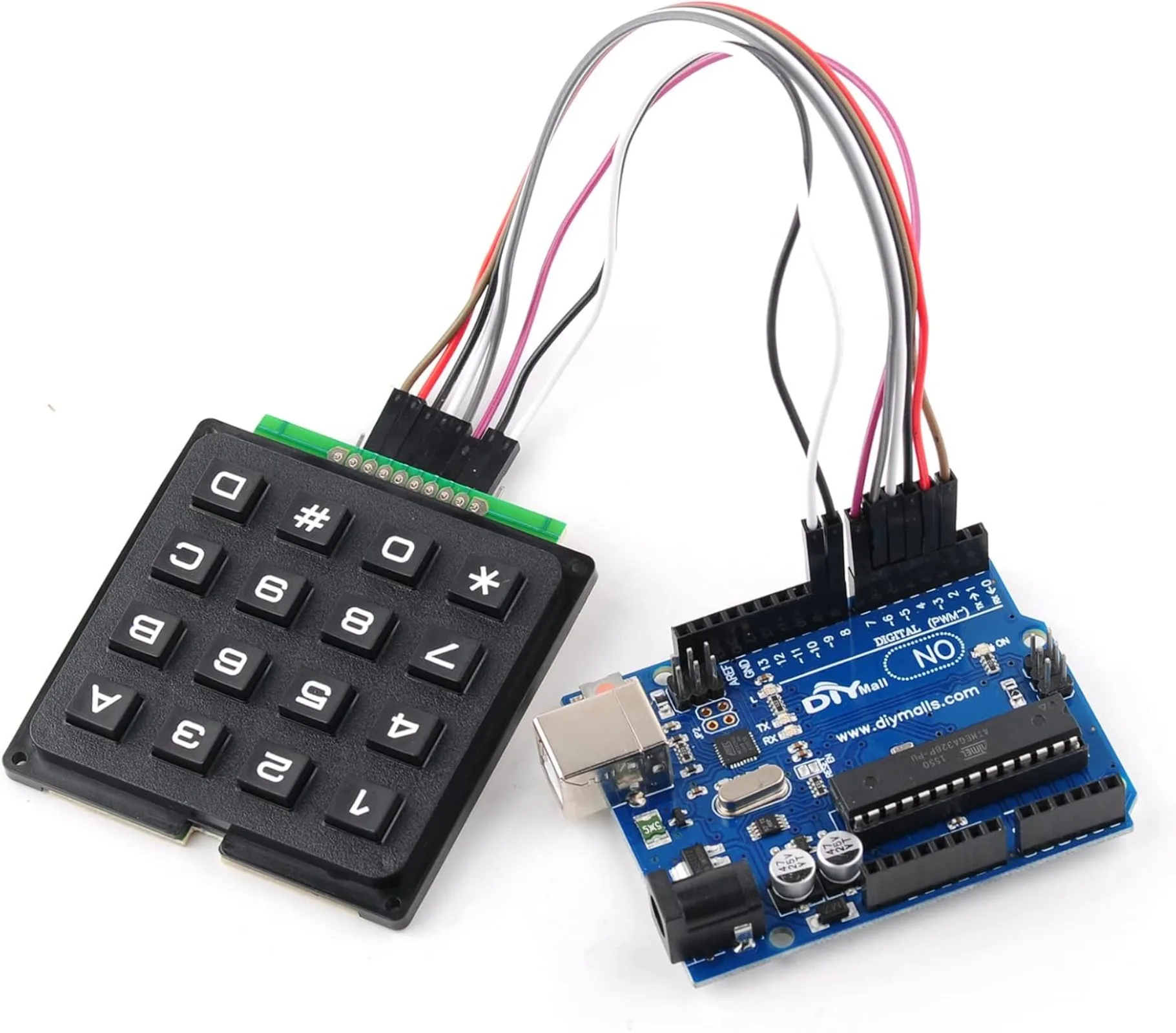 4x4 Matrix Membrane Keypad 16- - Doit Esp32 recensie en prijs