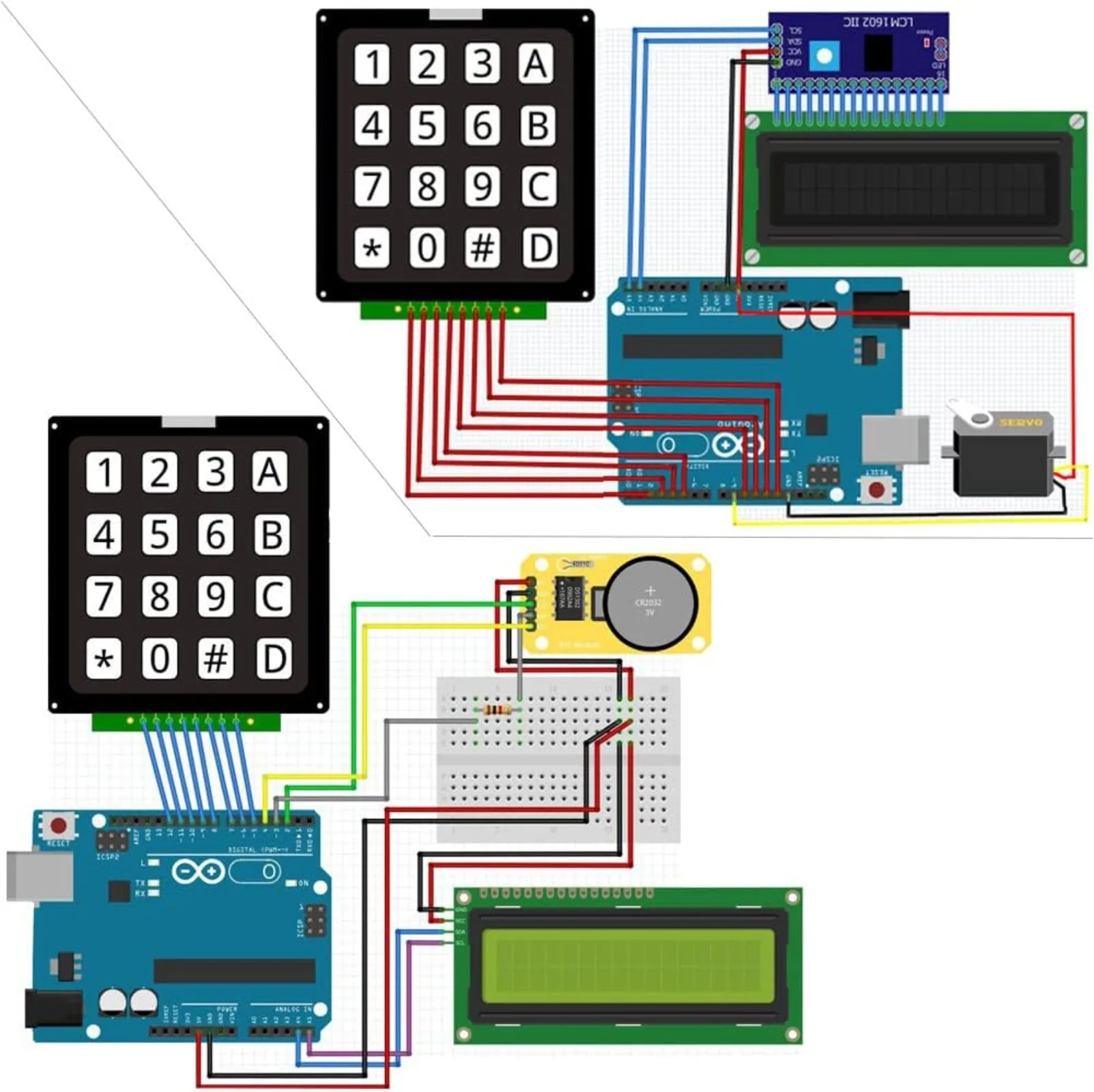 4x4 Matrix Membrane Keypad 16- - Doit Esp32 recensie en prijs