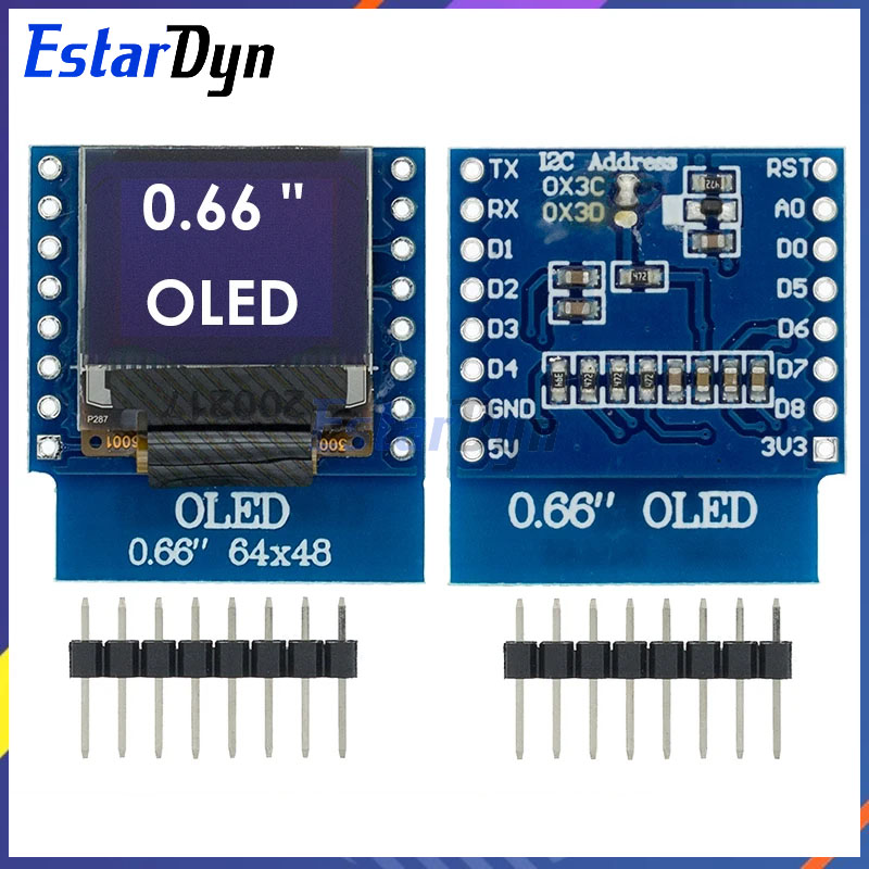 0.66 Inch Oled Led Lcd Dispaly - Wemos D1 Mini recensie en prijs