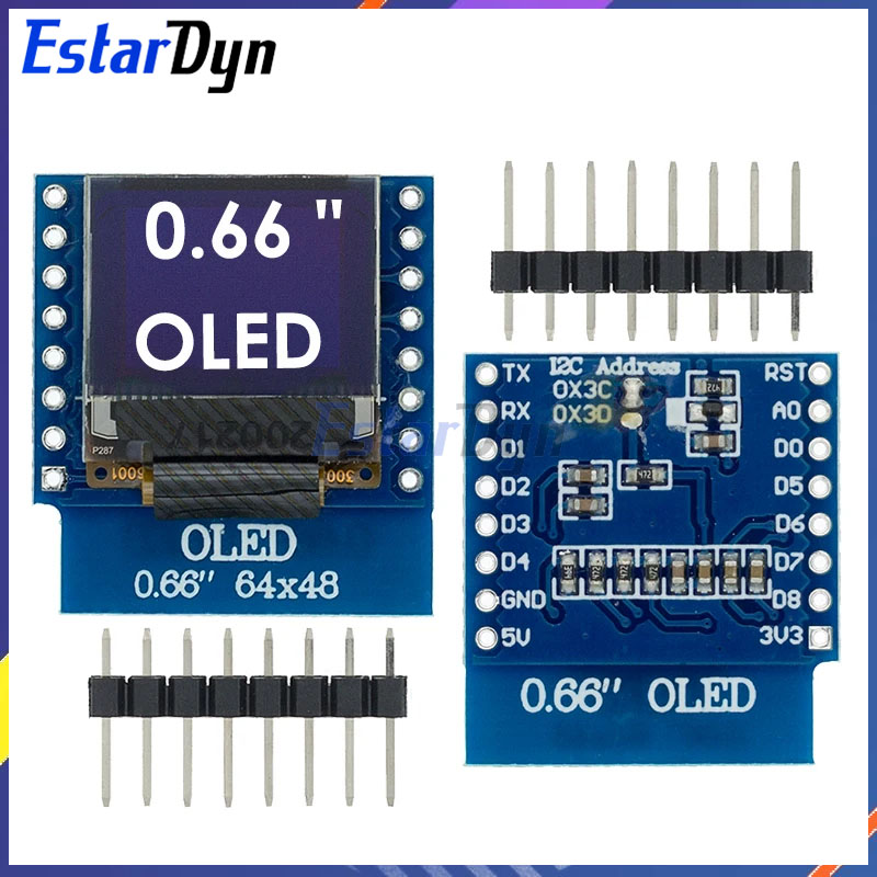 0.66 Inch Oled Led Lcd Dispaly - Wemos D1 Mini recensie en prijs