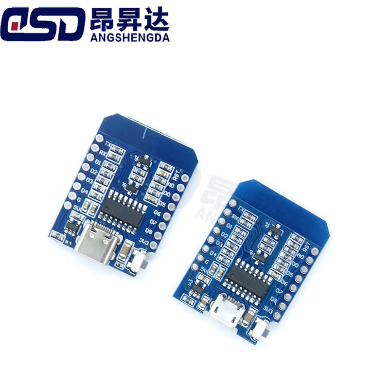 Wemos D1 Mini TYPE-C/MICRO USB - Nodemcuv2 recensie en prijs