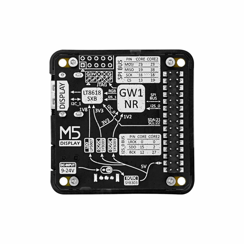 M5Stack officiële displaymodul - M5Stack recensie en prijs