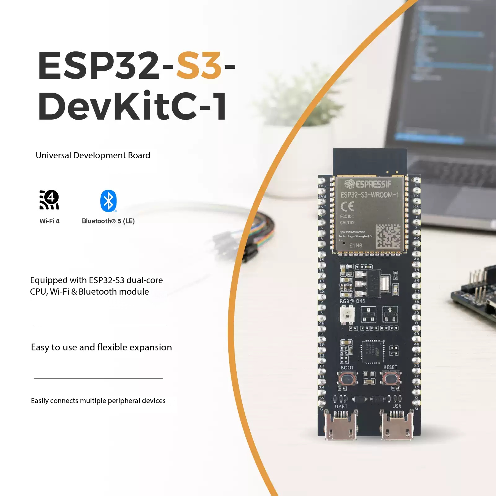 Espressif ESP32-S3-DevKitC-1:  - Esp32 S3 Devkitc 1 recensie en prijs