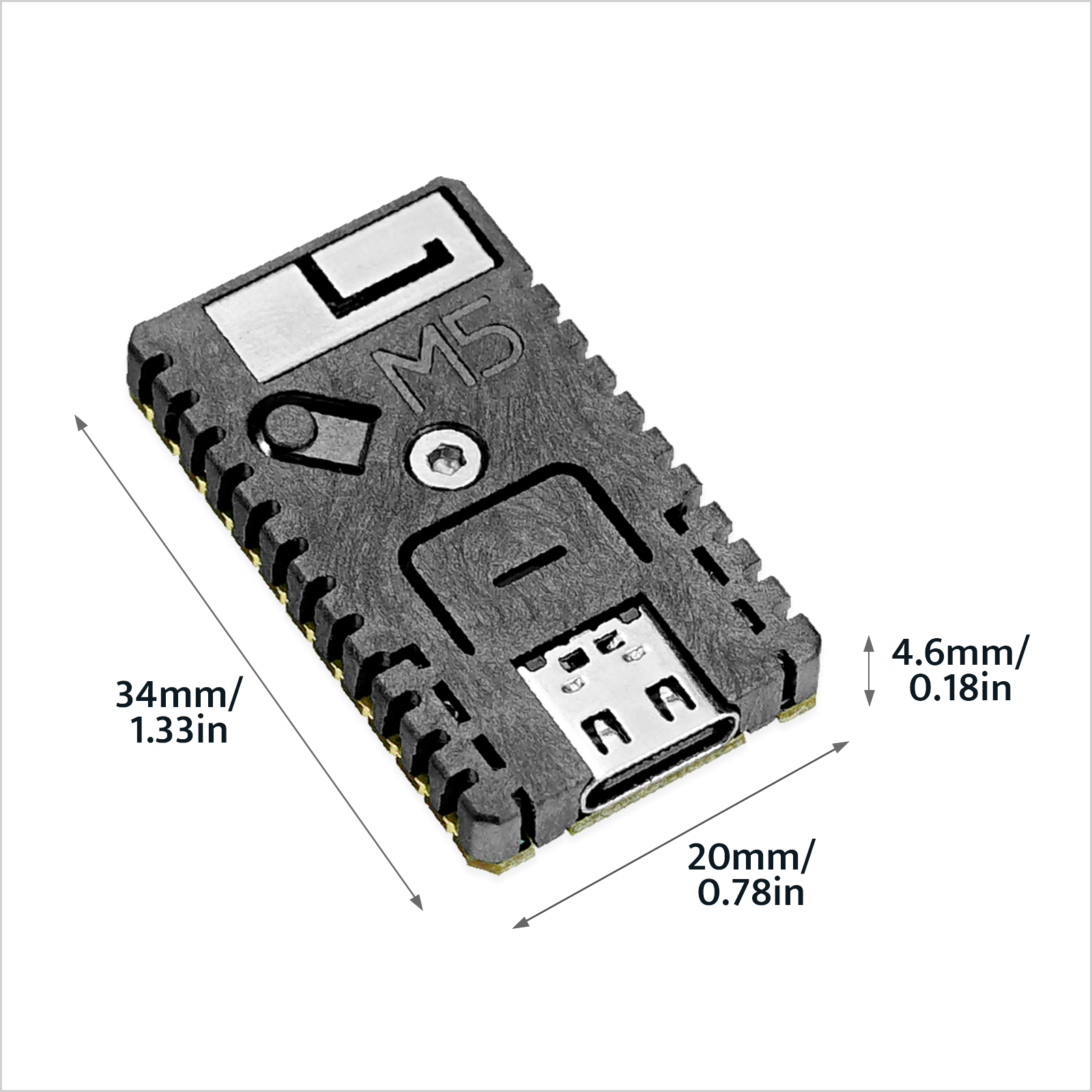 M5Stack officiële M5Stamp C3 M - M5Stack Core2 recensie en prijs