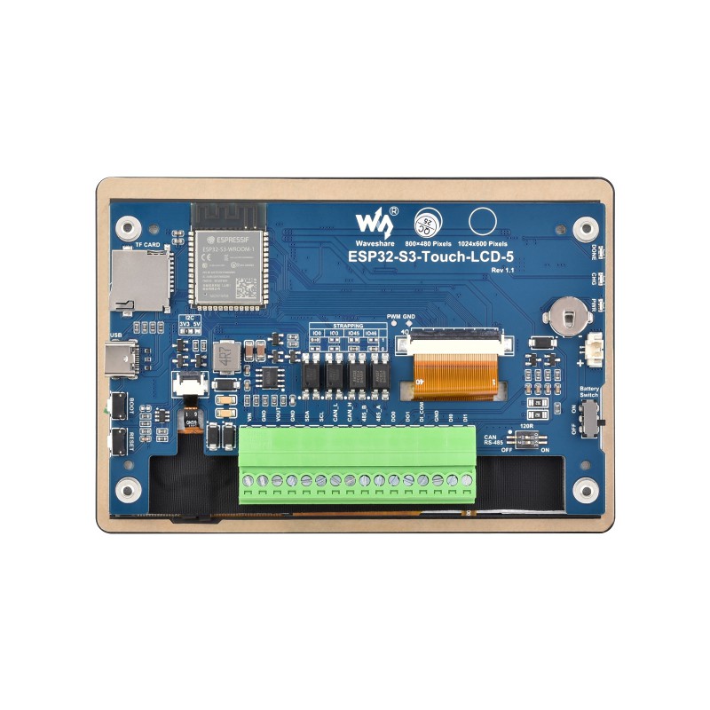 Waveshare ESP32-S3-Touch-LCD-5 - Waveshare Esp32 recensie en prijs