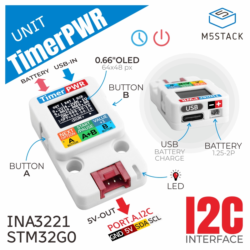 M5Stack Officiële Timer Power  - M5Stack Core2 recensie en prijs