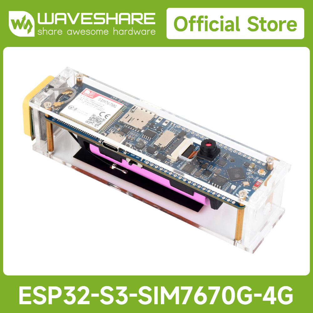 Waveshare ESP32-S3 SIM7670G 4G - Lolin S3 recensie en prijs