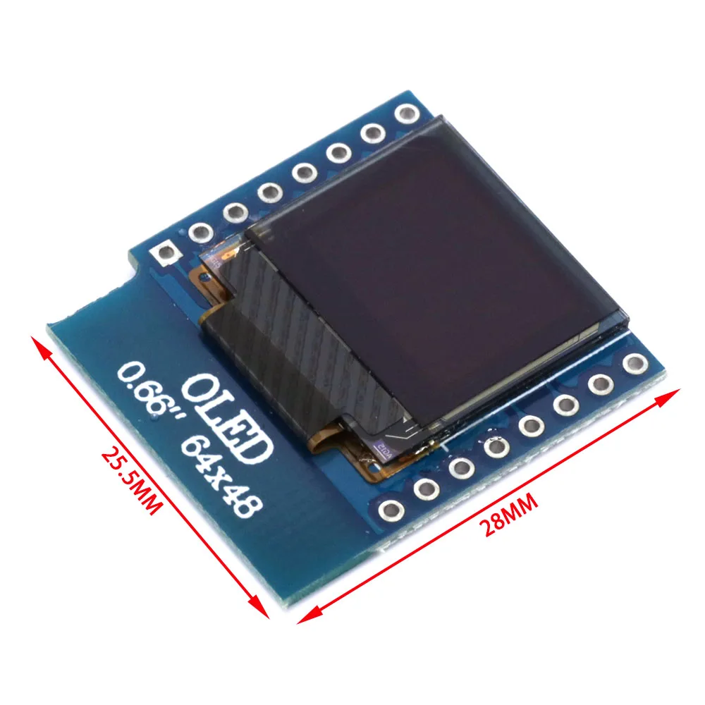 SSD1306 I2C OLED-display voor  - Wemos D1 Mini recensie en prijs