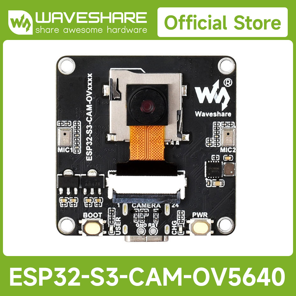 Waveshare ESP32-S3 AIoT Camera - Lolin S3 recensie en prijs
