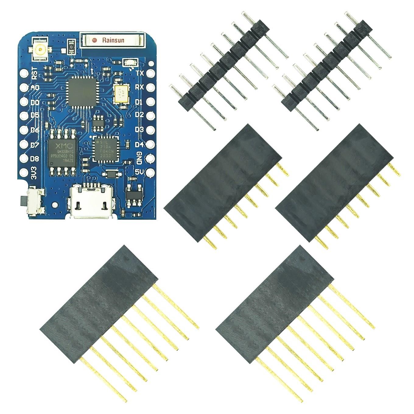 Voor WEMOS D1 Mini Pro: extern - D1 Mini Pro recensie en prijs