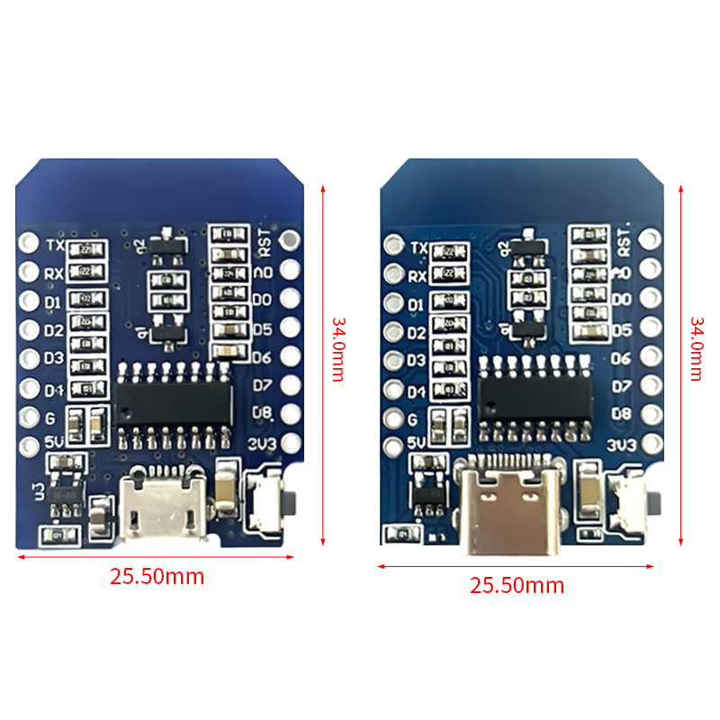 XCW WeMos D1 Mini TYPE-C/Micro - Wemos D1 Mini recensie en prijs