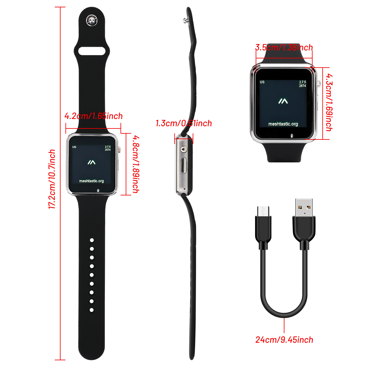 LILYGO T Watch S3 Lora Meshtas - Ttgo T Watch recensie en prijs