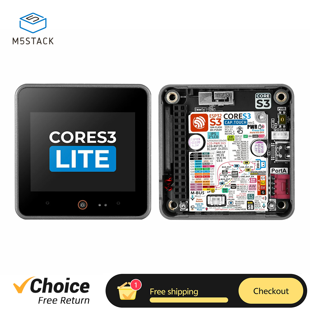 M5Stack CoreS3 Lite Programmee - Doit Esp32 recensie en prijs