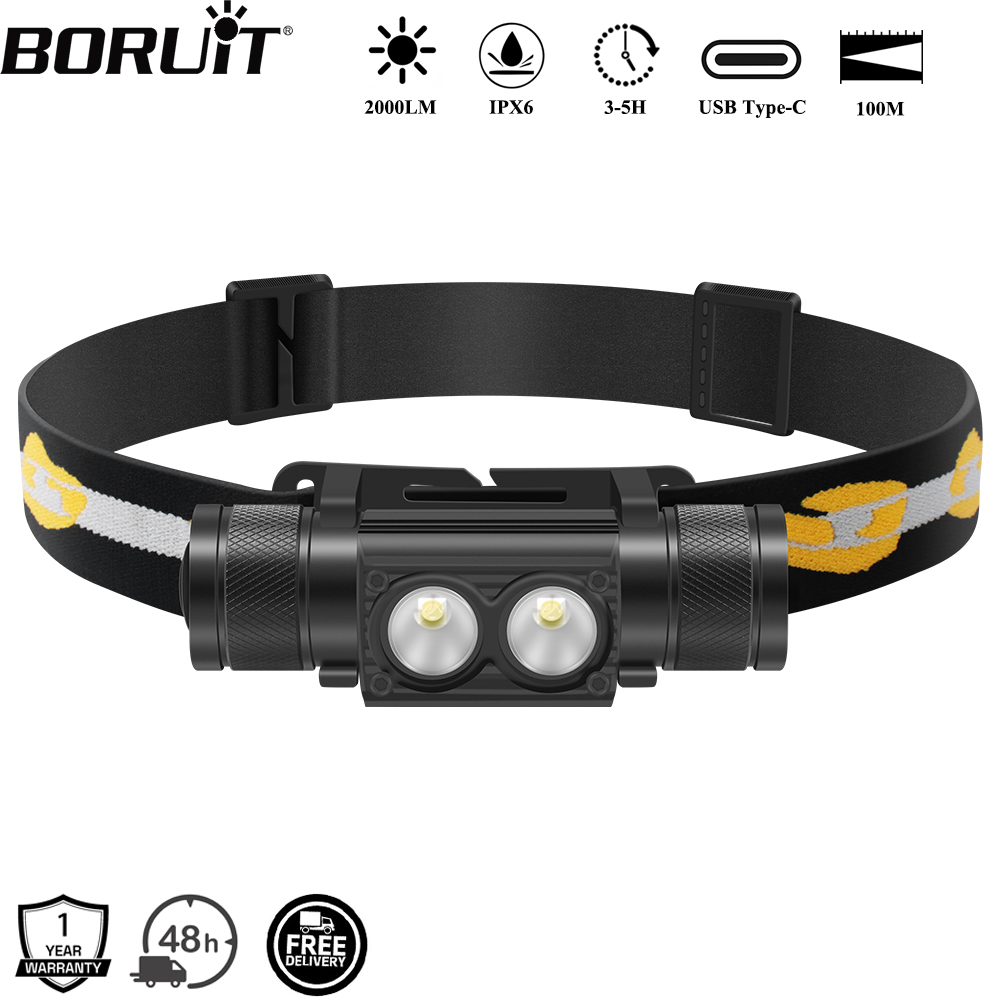 BORUiT D25 Dual LED-koplamp 20 - Lolin D32 recensie en prijs
