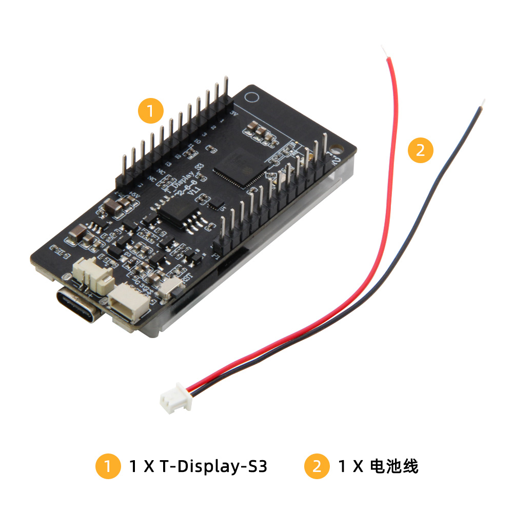 LILYGO T-Display-S3 1,9-inch L - Lolin S3 recensie en prijs
