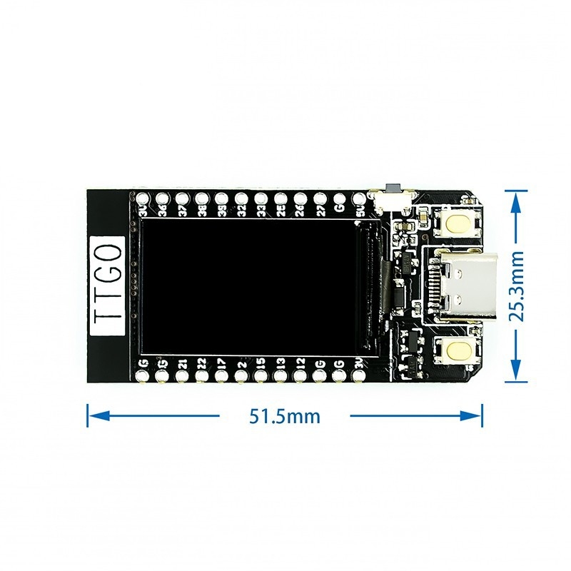 TTGO T-Display ESP32 WiFi Blue - Ttgo Tdisplay recensie en prijs