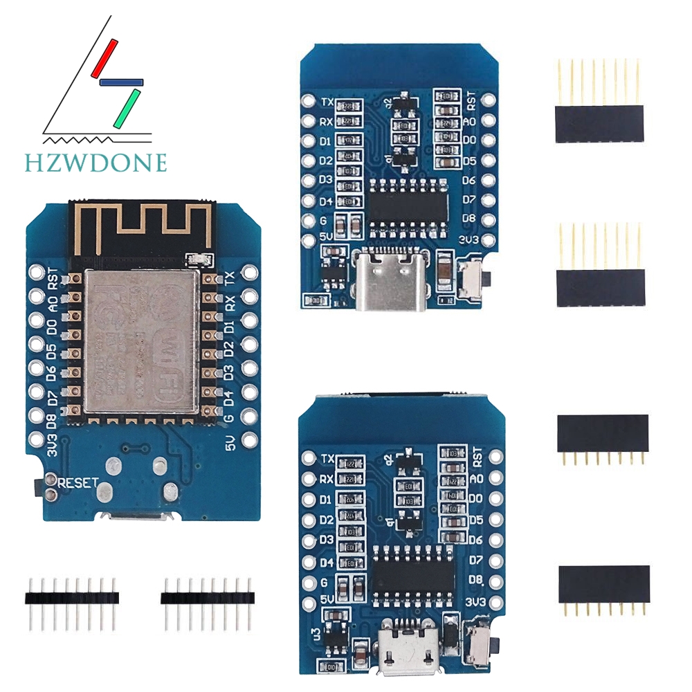 Type-C Micro USB D1 Mini NodeM - Nodemcuv2 recensie en prijs